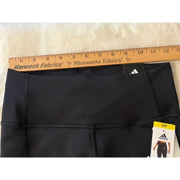 New! Adidas Women's Small Black High-Rise 7/8 AEROREADY Leggings NWT - Picture 14 of 14